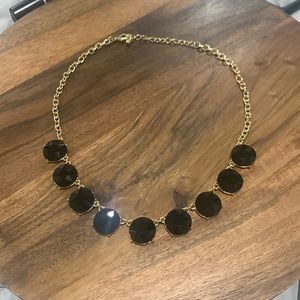Black and gold necklace